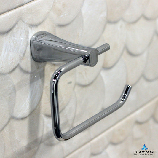 Blossom Toilet Tissue Holder - Chrome BA0240501 - Luxe Bathroom Vanities Luxury Bathroom Fixtures Bathroom Furniture