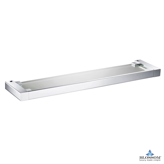 Blossom Glass Shelf - Luxe Bathroom Vanities Luxury Bathroom Fixtures Bathroom Furniture