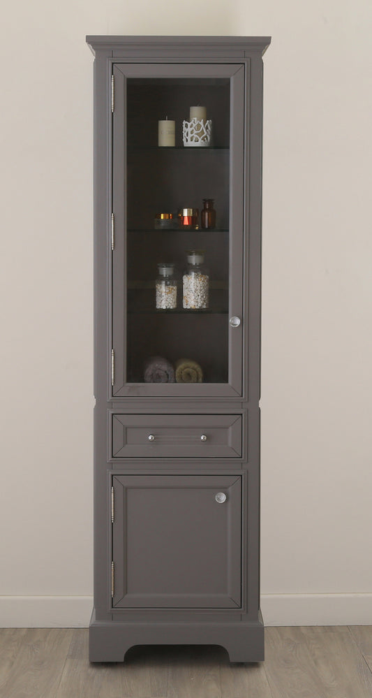 Water Creation Derby Linen Cabinet - Luxe Bathroom Vanities