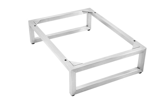 James Martin Alicante' 24" Stainless Steel Base - Luxe Bathroom Vanities