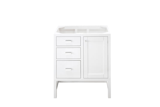 James Martin Addison 30" Single Vanity Cabinet (Cabinet Only) - Luxe Bathroom Vanities