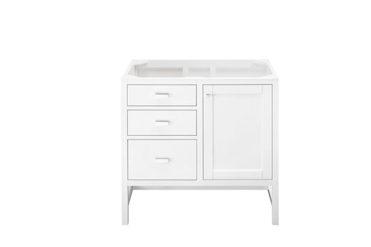 James Martin Addison 36" Single Vanity Cabinet (Cabinet Only) - Luxe Bathroom Vanities