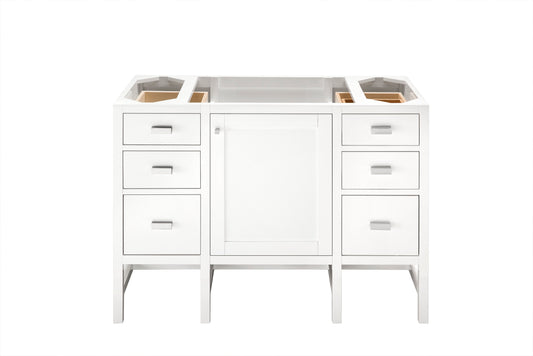 James Martin Addison 48" Single Vanity Cabinet (Cabinet Only) - Luxe Bathroom Vanities