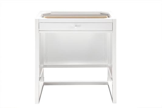 James Martin Athens 30"  Countertop Unit Makeup Counter - Luxe Bathroom Vanities