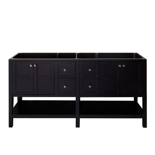 Virtu USA Winterfell 72" Cabinet Only - Luxe Bathroom Vanities Luxury Bathroom Fixtures Bathroom Furniture
