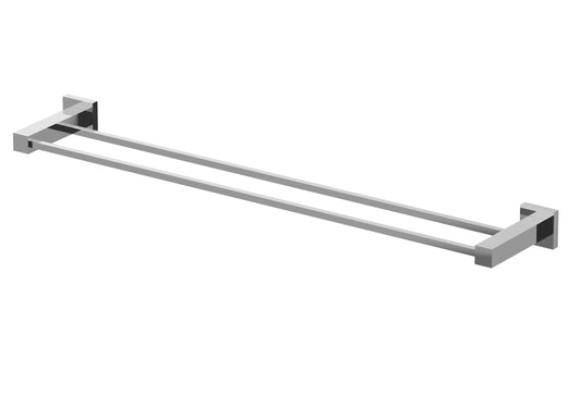 Eviva Twin Toweller Towel Bar  Bathroom Accessories - Luxe Bathroom Vanities Luxury Bathroom Fixtures Bathroom Furniture