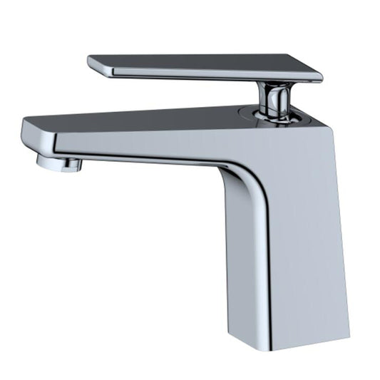Eviva Lina Single Hole One Handle Bathroom Faucet in Chrome Finish - Luxe Bathroom Vanities Luxury Bathroom Fixtures Bathroom Furniture
