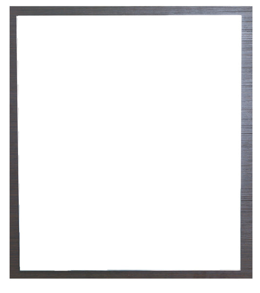 Eviva Reflection 24" Wenge Full Framed Bathroom Wall Mirror - Luxe Bathroom Vanities Luxury Bathroom Fixtures Bathroom Furniture