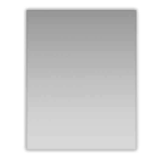 Eviva Sleek 24" Frameless Bathroom Wall Mirror - Luxe Bathroom Vanities Luxury Bathroom Fixtures Bathroom Furniture