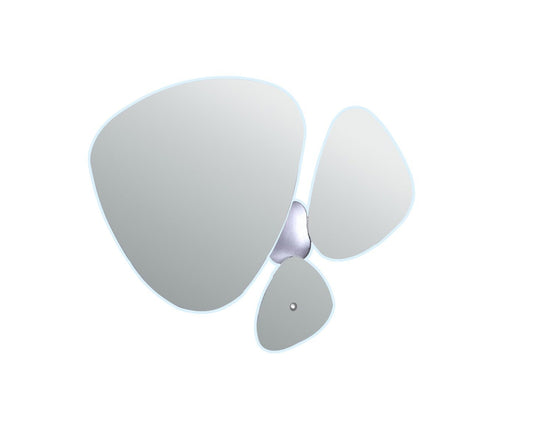 Eviva Evolution EVMR37-39X30-LED Modern Bathroom LED Backlit Mirror with Base Lights - Luxe Bathroom Vanities Luxury Bathroom Fixtures Bathroom Furniture