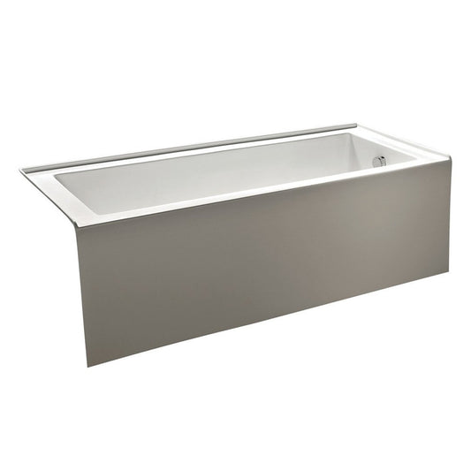 Eviva Nova Alcove 60 in. Acrylic Bathtub with Right Hand Drain - Luxe Bathroom Vanities Luxury Bathroom Fixtures Bathroom Furniture