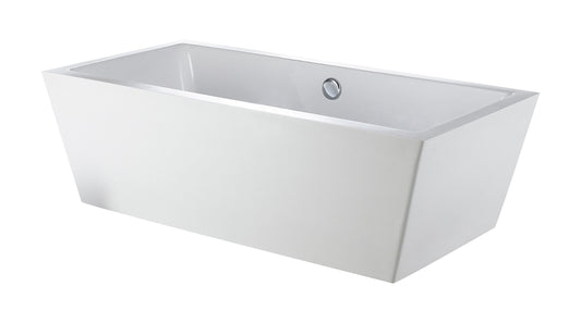 Eviva Rachel Free Standing 60" Acrylic Bathtub - Luxe Bathroom Vanities Luxury Bathroom Fixtures Bathroom Furniture