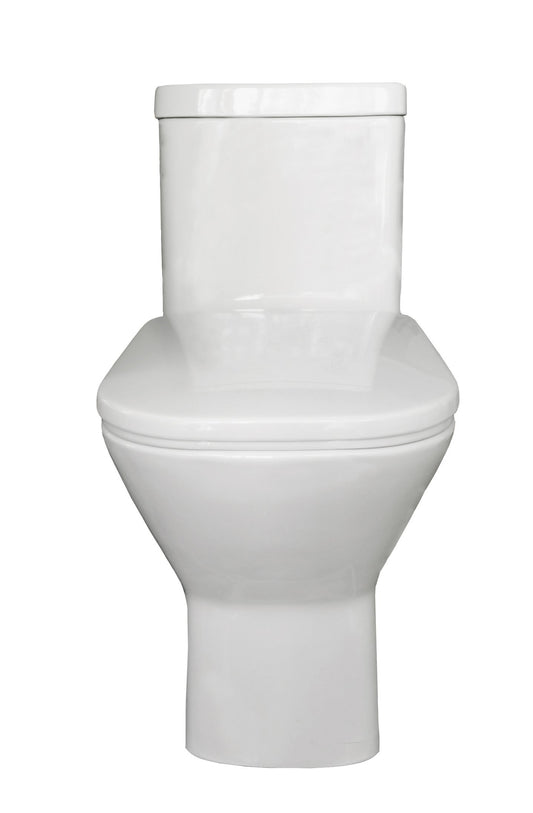 Eviva Storm Elongated Cotton White One Piece Toilet with Soft Closing Seat Cover - Luxe Bathroom Vanities Luxury Bathroom Fixtures Bathroom Furniture