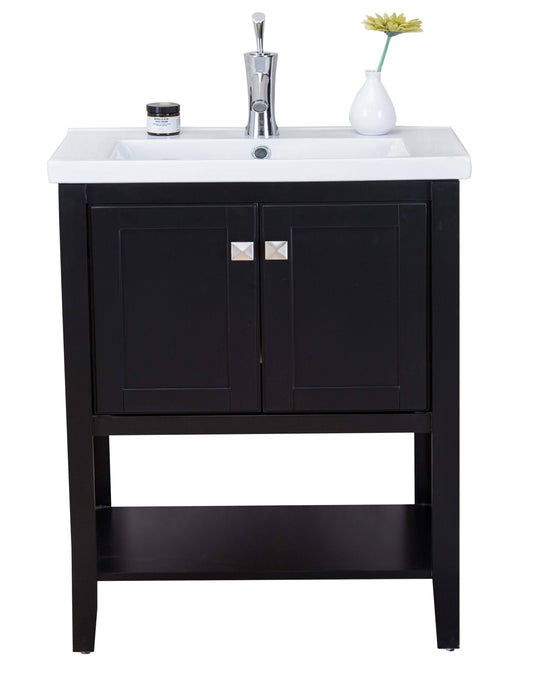 Eviva Tiblisi 24" Modern/Transitional Bathroom Vanity with White Porcelain Sink - Luxe Bathroom Vanities Luxury Bathroom Fixtures Bathroom Furniture