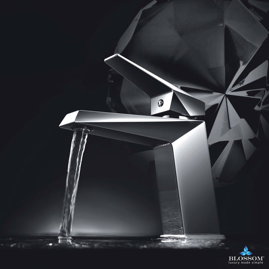 Blossom Single Handle Lavatory Faucet - Luxe Bathroom Vanities Luxury Bathroom Fixtures Bathroom Furniture