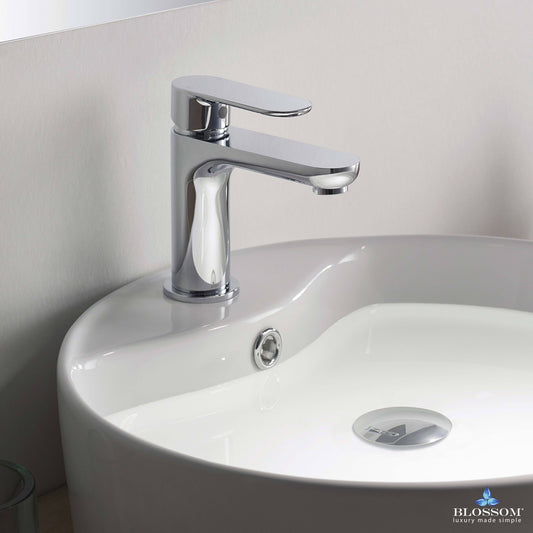 Blossom Single Handle Lavatory Faucet - Luxe Bathroom Vanities Luxury Bathroom Fixtures Bathroom Furniture