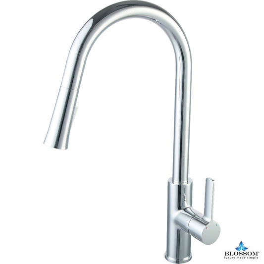Blossom Single Handle Pull Down Kitchen Faucet - Luxe Bathroom Vanities Luxury Bathroom Fixtures Bathroom Furniture