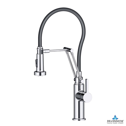 Blossom Single Handle Pull Down Kitchen Faucet - Luxe Bathroom Vanities Luxury Bathroom Fixtures Bathroom Furniture