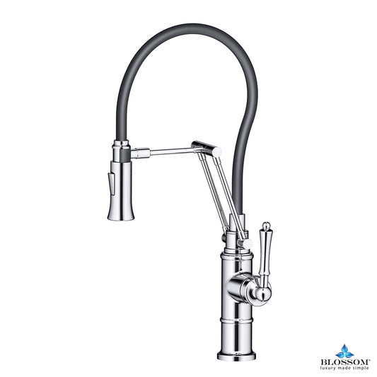 Blossom Single Handle Pull Down Kitchen Faucet - Luxe Bathroom Vanities Luxury Bathroom Fixtures Bathroom Furniture