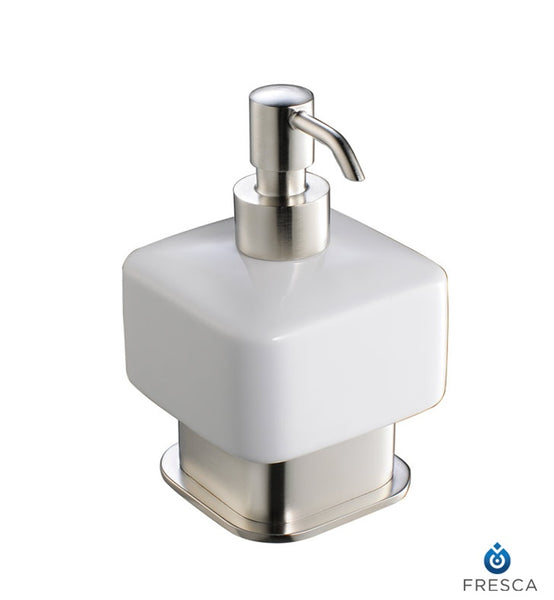 Fresca Solido Lotion Dispenser (Free Standing) - Luxe Bathroom Vanities Luxury Bathroom Fixtures Bathroom Furniture
