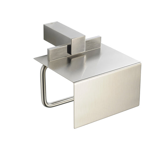 Fresca Ellite Toilet Paper Holder - Brushed Nickel - Luxe Bathroom Vanities