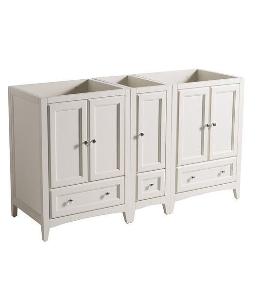 Fresca Oxford 60" Traditional Double Sink Bathroom Cabinets - Luxe Bathroom Vanities Luxury Bathroom Fixtures Bathroom Furniture