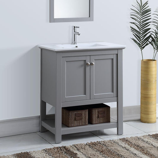 Fresca Manchester 30" Traditional Bathroom Vanity - Luxe Bathroom Vanities