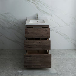 Fresca Formosa 23" Floor Standing Modern Bathroom Cabinet - Luxe Bathroom Vanities Luxury Bathroom Fixtures Bathroom Furniture