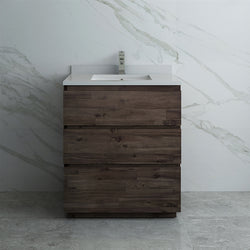 Fresca Formosa 29" Floor Standing Modern Bathroom Cabinet - Luxe Bathroom Vanities Luxury Bathroom Fixtures Bathroom Furniture