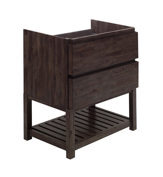 Fresca Formosa 35" Floor Standing Open Bottom Modern Bathroom Cabinet - Luxe Bathroom Vanities Luxury Bathroom Fixtures Bathroom Furniture