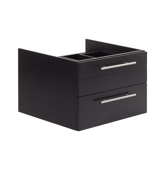 Fresca Lucera 24" Wall Hung Vessel Sink Modern Bathroom Cabinet - Luxe Bathroom Vanities Luxury Bathroom Fixtures Bathroom Furniture