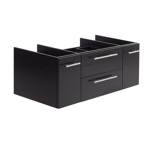 Fresca Lucera 42" Wall Hung Vessel Sink Modern Bathroom Cabinet - Luxe Bathroom Vanities Luxury Bathroom Fixtures Bathroom Furniture