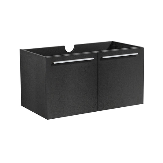 Fresca Vista 30" Wall Hung Modern Bathroom Cabinet - Luxe Bathroom Vanities Luxury Bathroom Fixtures Bathroom Furniture