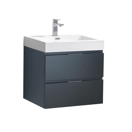 Fresca Valencia 24" Wall Hung Modern Bathroom Vanity - Luxe Bathroom Vanities
