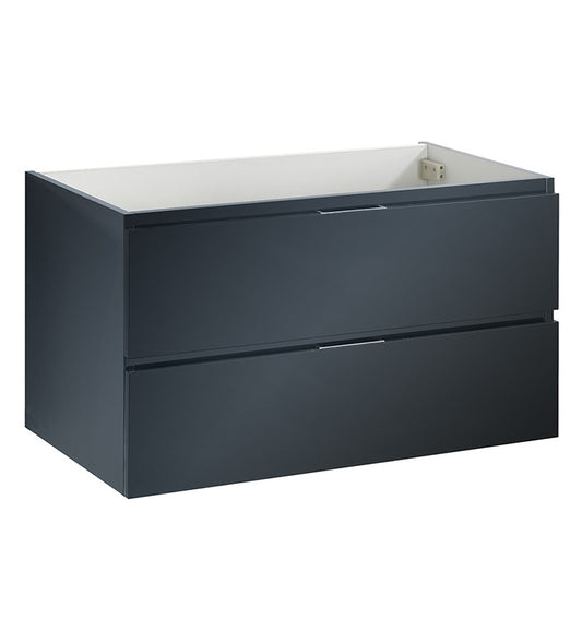 Fresca Valencia 36" Wall Hung Modern Bathroom Cabinet - Luxe Bathroom Vanities Luxury Bathroom Fixtures Bathroom Furniture