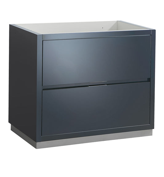 Fresca Valencia 36" Free Standing Modern Bathroom Cabinet - Luxe Bathroom Vanities Luxury Bathroom Fixtures Bathroom Furniture