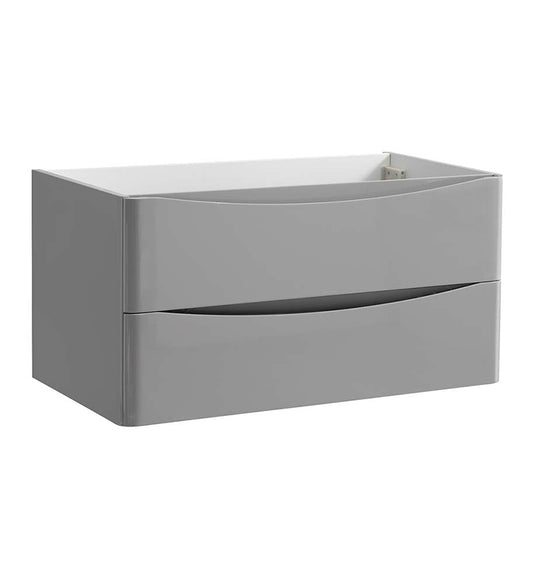Fresca Tuscany 36" Wall Hung Modern Bathroom Cabinet - Luxe Bathroom Vanities Luxury Bathroom Fixtures Bathroom Furniture