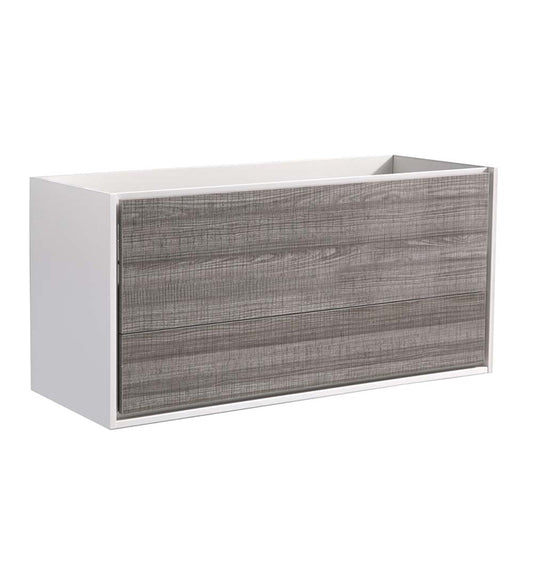 Fresca Catania 48" Wall Hung Modern Bathroom Cabinet - Luxe Bathroom Vanities Luxury Bathroom Fixtures Bathroom Furniture