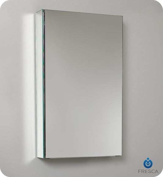 Fresca 15" Wide x 26" Tall Bathroom Medicine Cabinet w/ Mirrors - Luxe Bathroom Vanities Luxury Bathroom Fixtures Bathroom Furniture