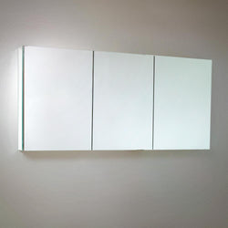 Fresca 60" Wide x 26" Tall Bathroom Medicine Cabinet w/ Mirrors - Luxe Bathroom Vanities