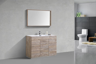 Kubebath Milano 48" Single Sink Modern Bathroom Vanity - Luxe Bathroom Vanities