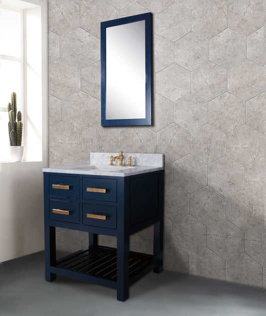 Water Creation 24 Inch Single Sink Bathroom Vanity With F2-0013 Faucet From The Madalyn Collection - Luxe Bathroom Vanities