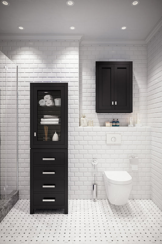 Water Creation Madison Linen Cabinet - Luxe Bathroom Vanities