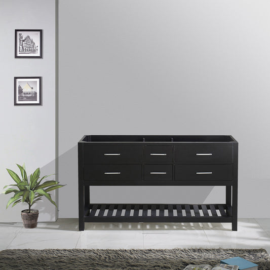 Virtu USA Caroline Estate 60" Cabinet Only - Luxe Bathroom Vanities Luxury Bathroom Fixtures Bathroom Furniture