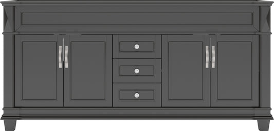 Virtu USA Victoria 72" Cabinet Only - Luxe Bathroom Vanities