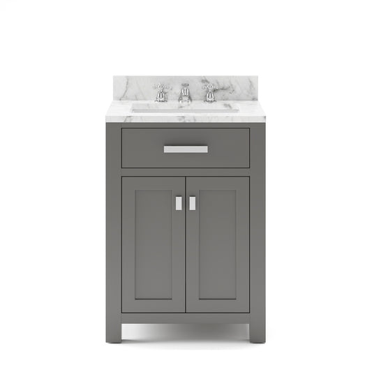 Water Creation Madison 24 Inch Single Sink Bathroom Vanity - Luxe Bathroom Vanities