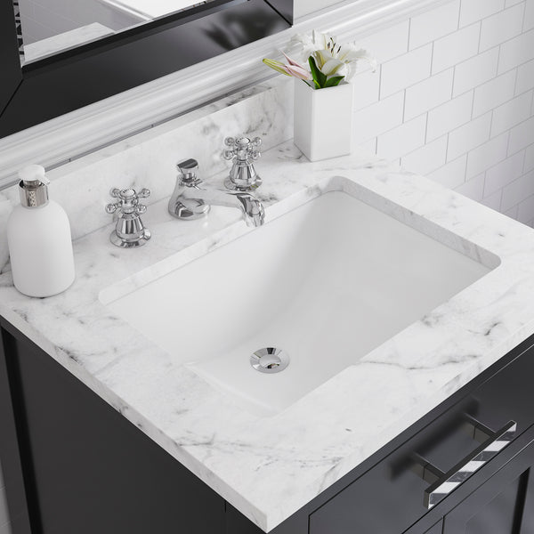 Water Creation Madison 24 Inch Single Sink Bathroom Vanity With Faucet - Luxe Bathroom Vanities