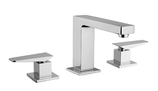 LaToscana QUADRO Widespread Lavatory Faucet with Lever Handles - Luxe Bathroom Vanities