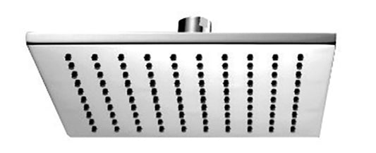 LaToscana QUADRO 8” Square Brass Shower Head - Luxe Bathroom Vanities