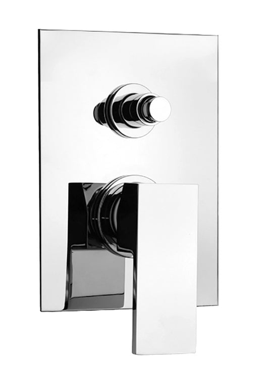 LaToscana QUADRO Pressure Balance Tub and Shower Set TRIM - Luxe Bathroom Vanities